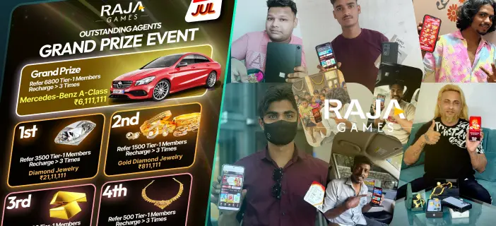 Raja Game June Gold Rewards Event